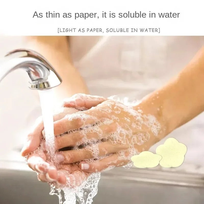 Paper Soap with Portable Tube Bottle