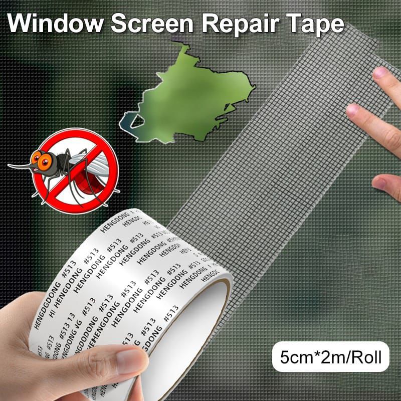 Mesh Roll Tape Window Screen Repair Patch