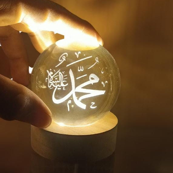 Crystal Ball 3D Arabic Night Lamp