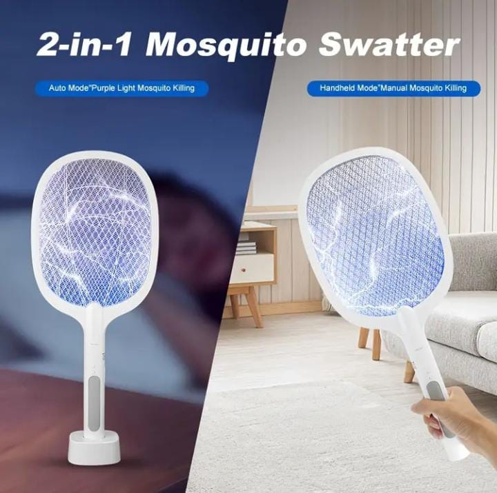 Rechargeable Mosquito Racket With Stand