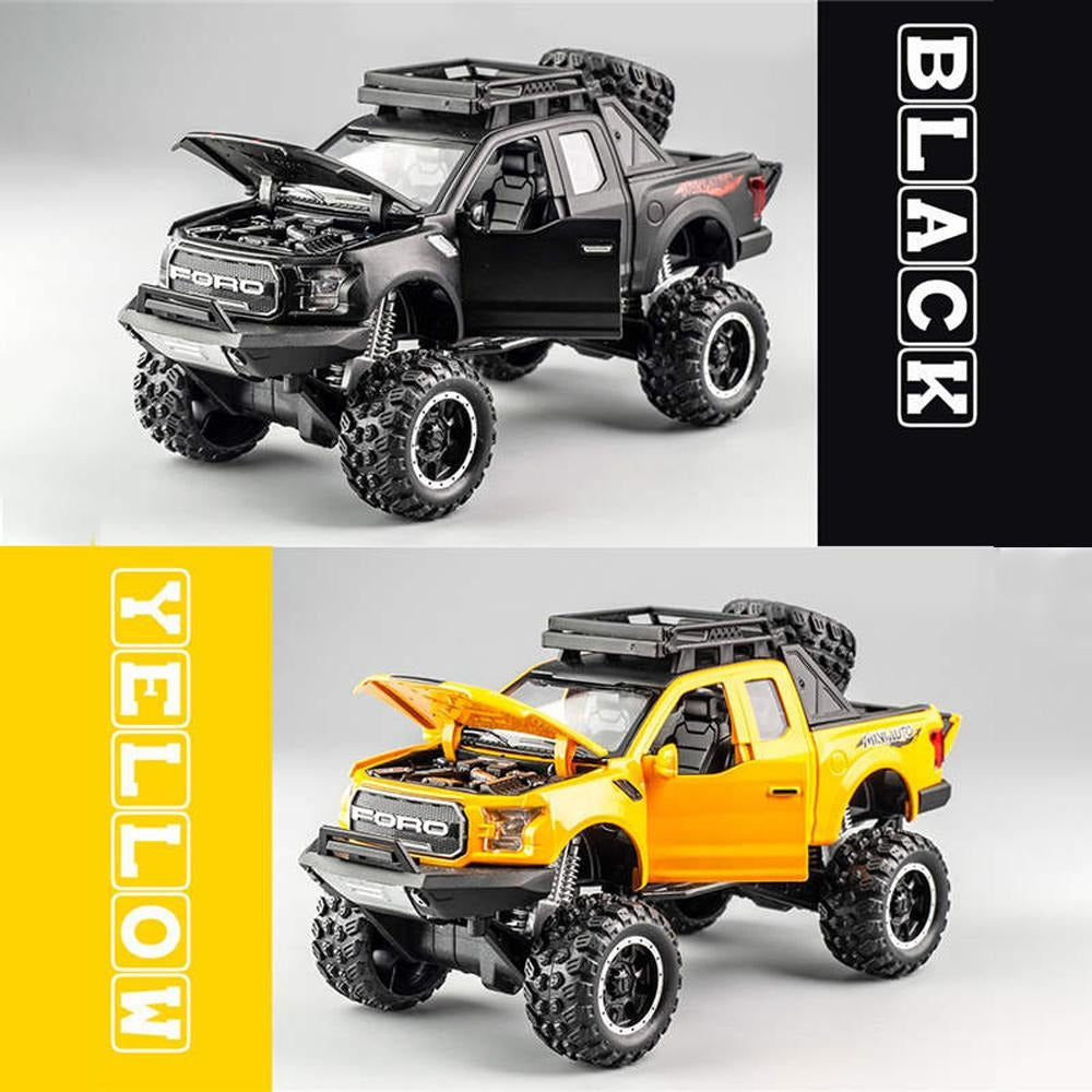 Ford F-150 Raptor Pickup Truck Toy Model With Touch Sensor